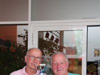 Karl Werfer - unser Ältester sieht am Platz und auch danach noch gar nicht alt aus!