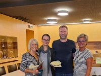 Erni und Susanne - Siegerinnen im Damen Doppel